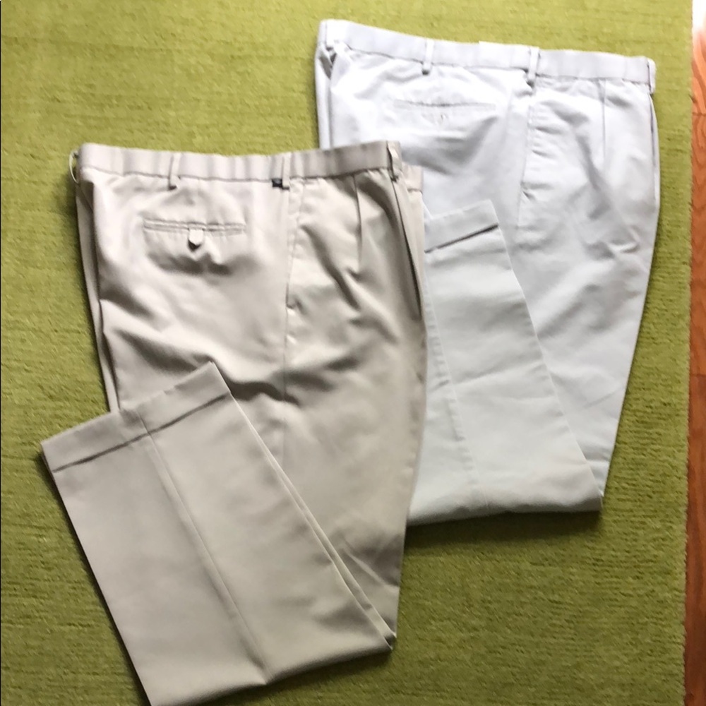 Dockers Premium Men's Classic Tan and Cream Pants